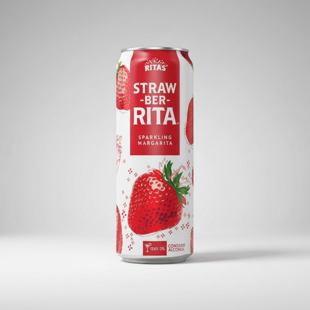 Straw-Ber-Rita 25oz can