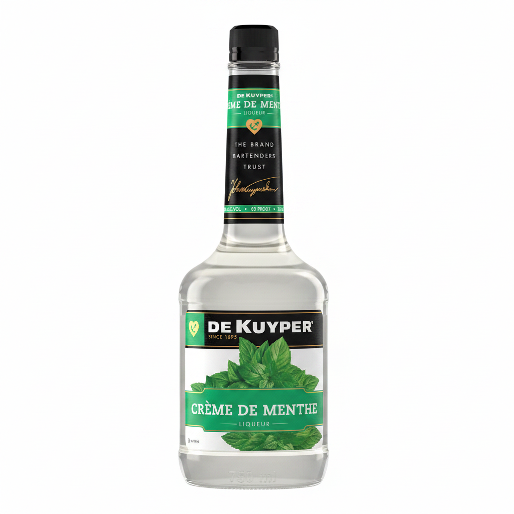 De Kuyper Cre'me De Menthe Wht 750ml White Cre'me De Menthe
