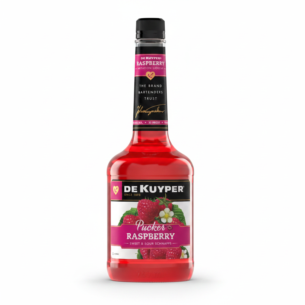 DeKuyper Pucker Raspberry 750m 750ml