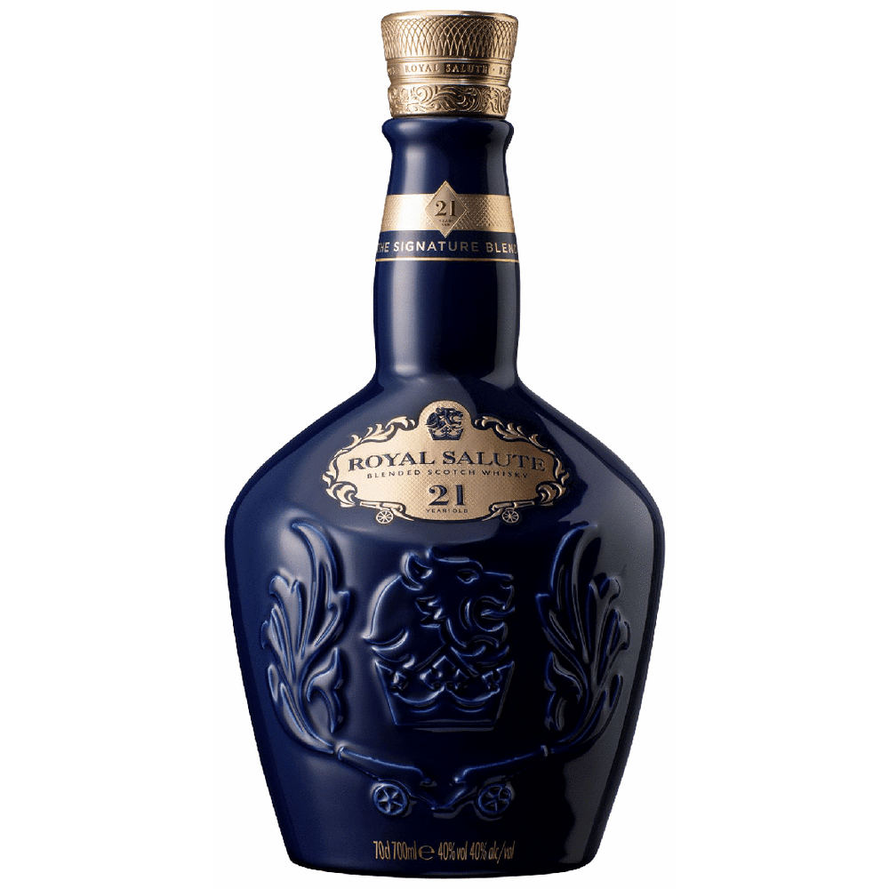 Chivas Regal Royal Salute 21 Year Whiskey bottle