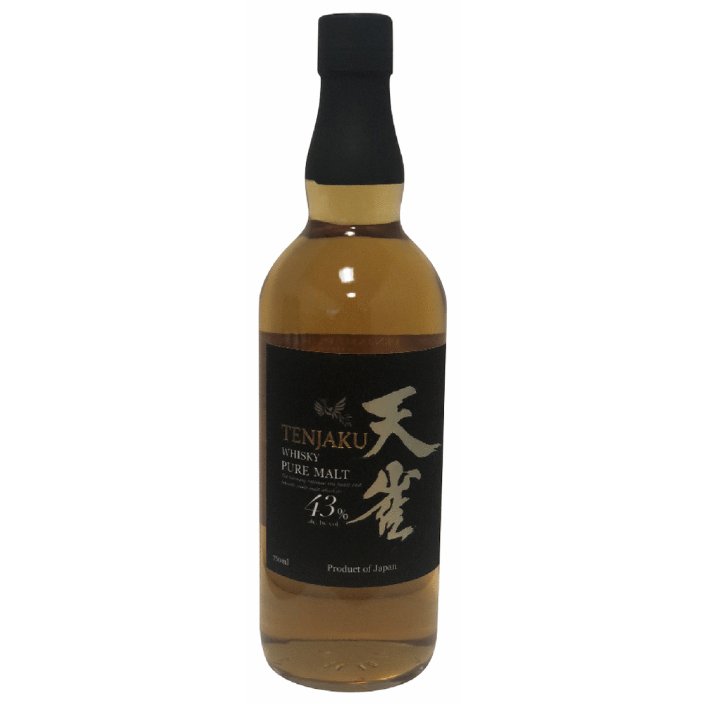 Tenjaku Japanese Pure malt Whiskey bottle