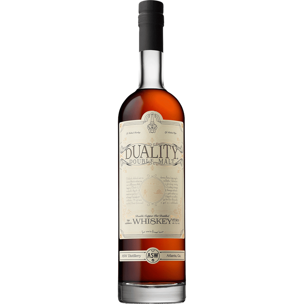 ASW Duality Dbl Malt Whiskey 750ml Duality Double Malt Whiskey