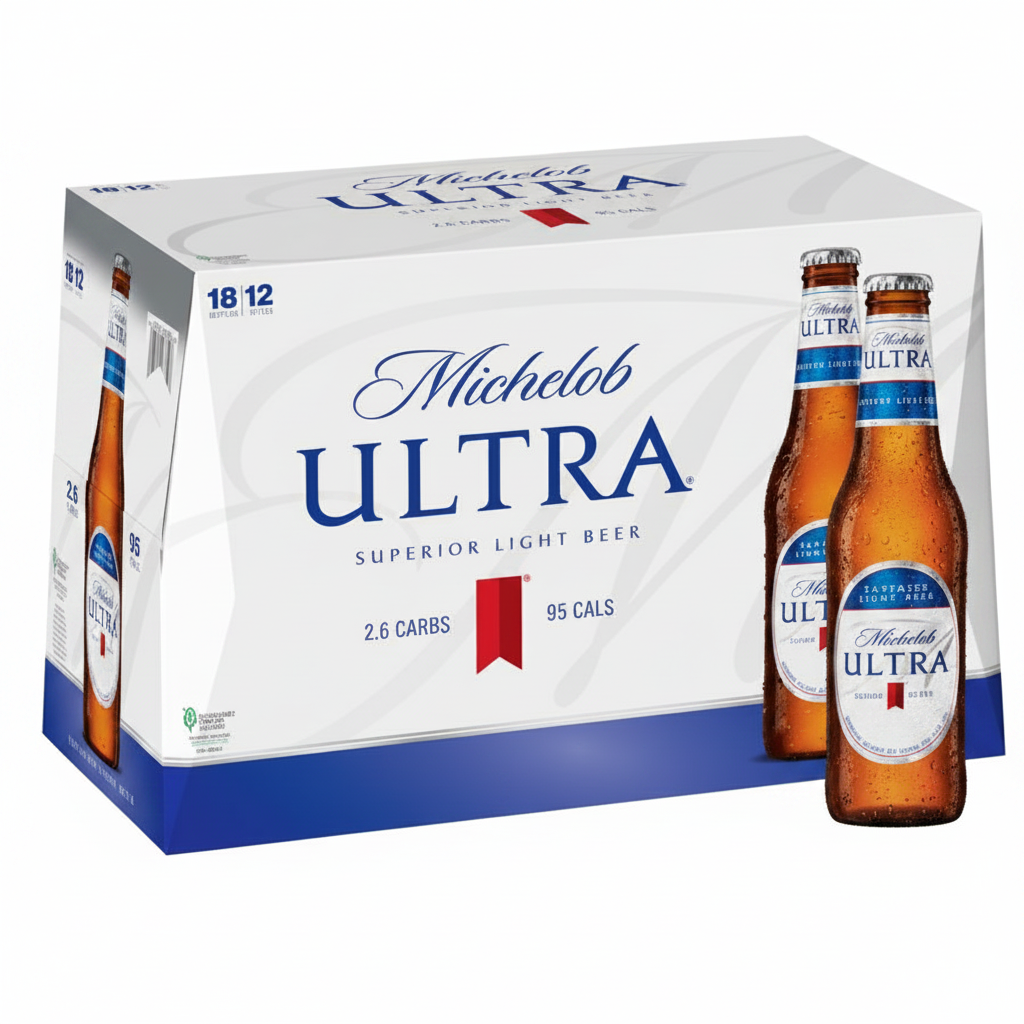 Michelob Ultra 18pk Bottles