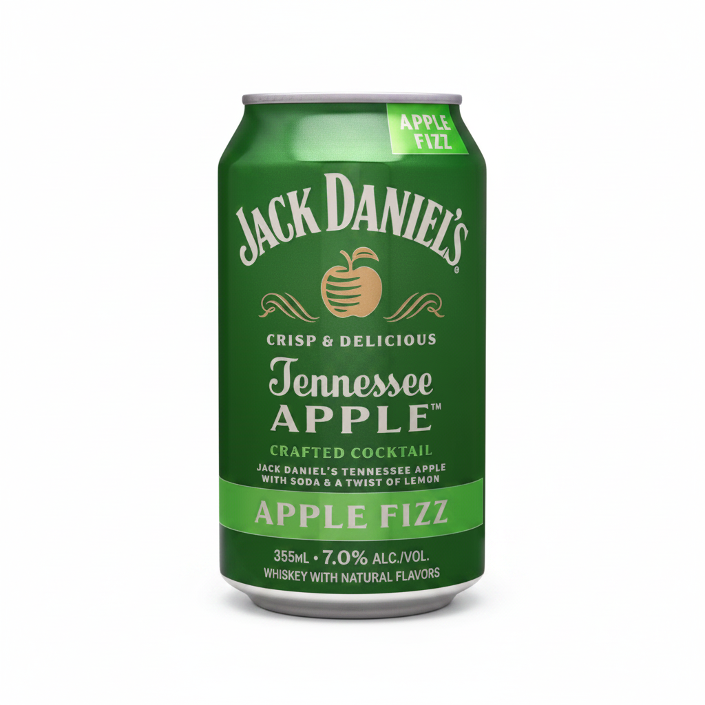 JD RTD Apple Fizz 4pk Cans Jack Daniels