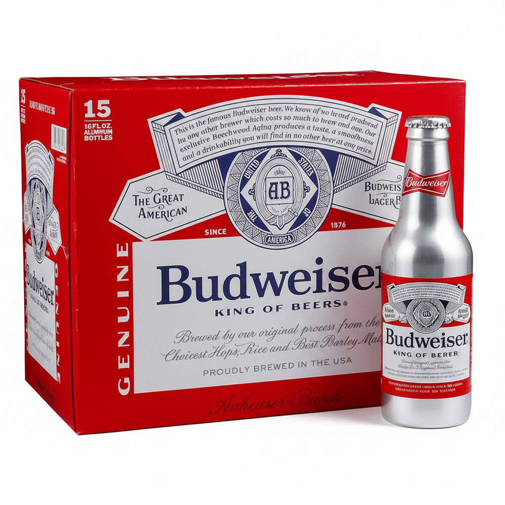 Budweiser 15pk 16oz Aluminum