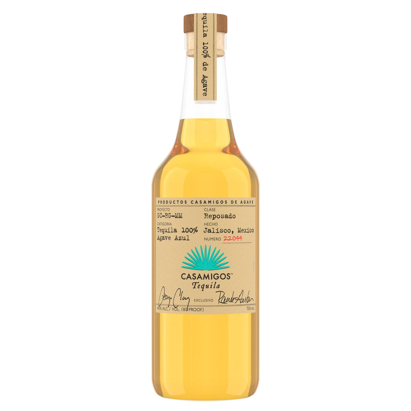 Casamigos Reposado Tequila bottle