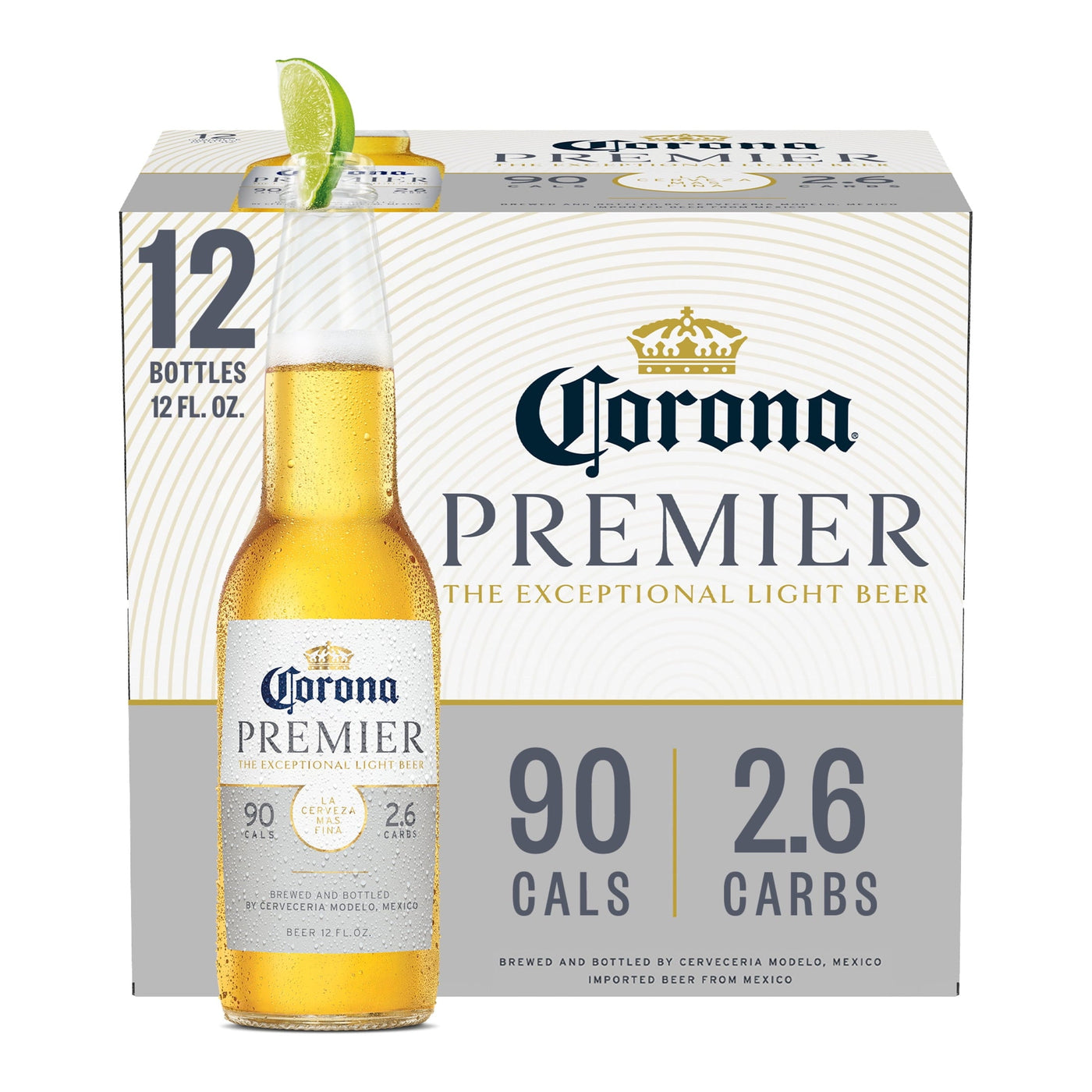 Corona Premier Beer 12 Pack Bottles