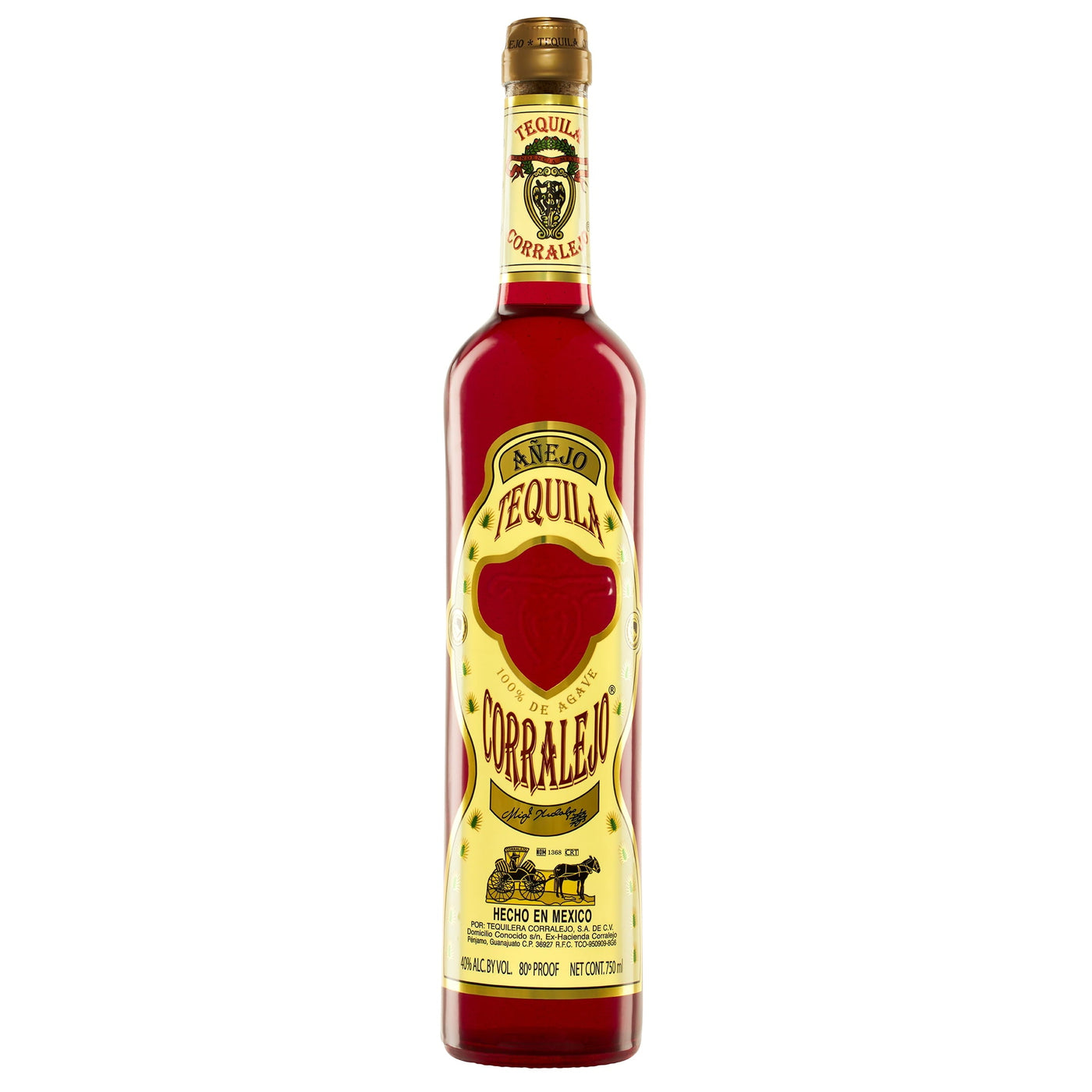 Corralejo Anejo Tequila bottle