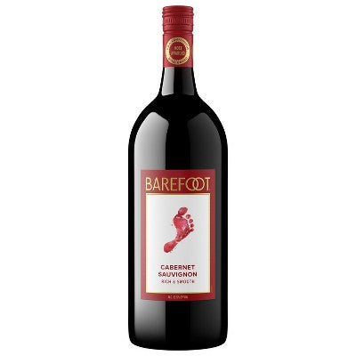 Barefoot Cab Sauv 1.5L 1.5L Cabernet Sauvignon