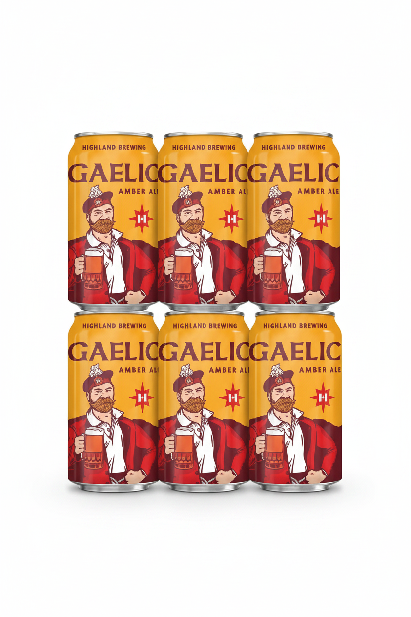 HB Gaelic Ale 6pk Highland Brewing Co 6pk Cans