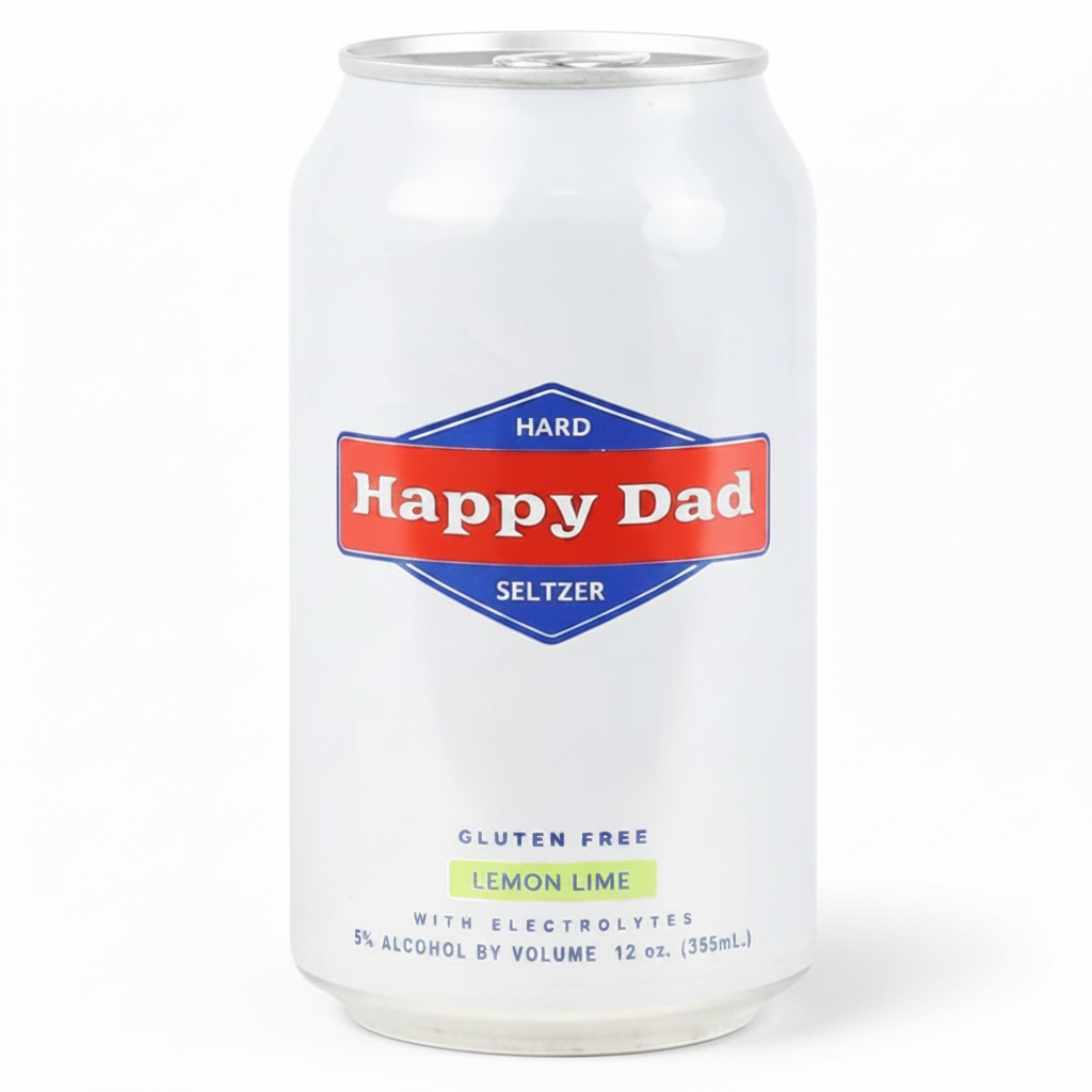 Happy Dad Lomon Lime 12pk 12pk 12oz Seltzer