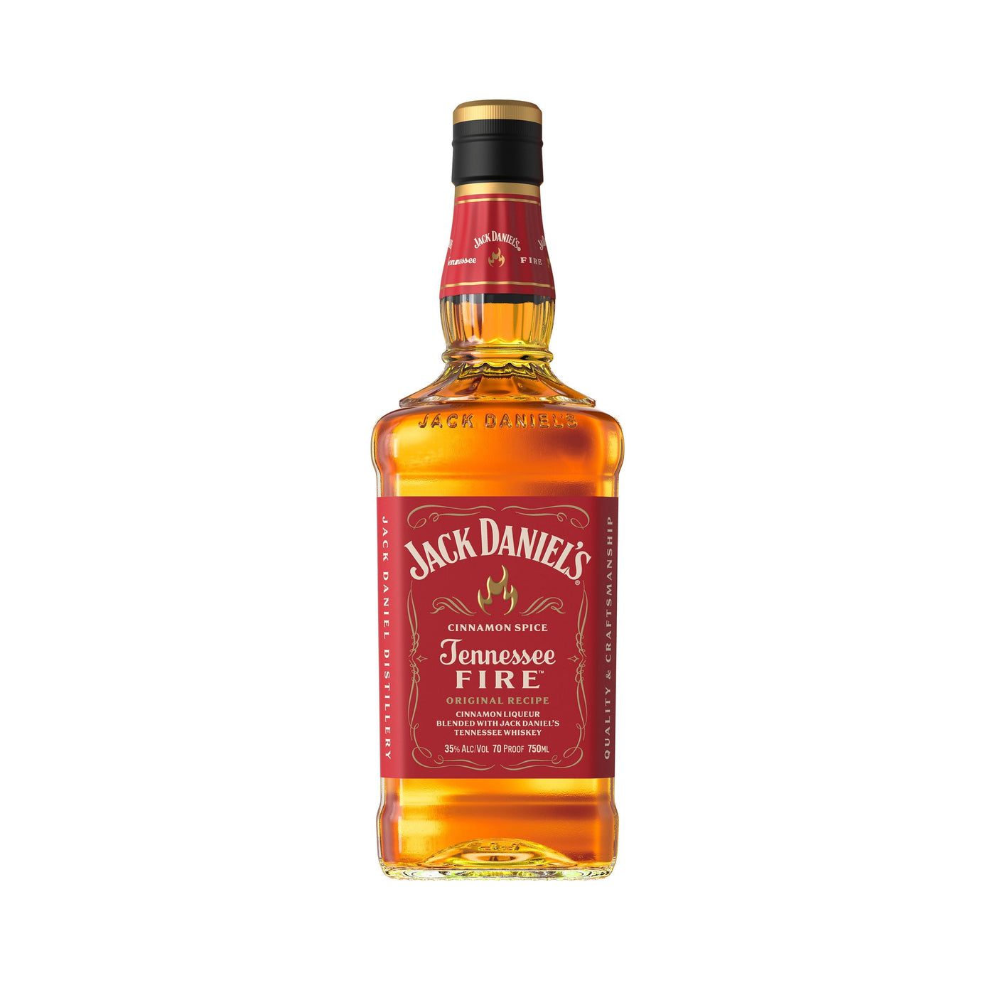 Jack Daniels Fire Whiskey bottle