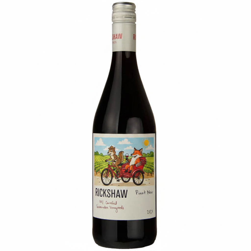 Rickshaw Pinot Noir 2021 750ml 750ml