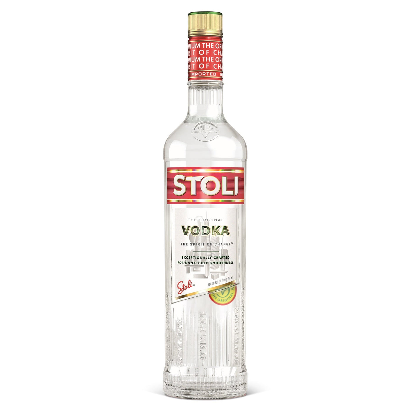 Stoli Vodka bottle
