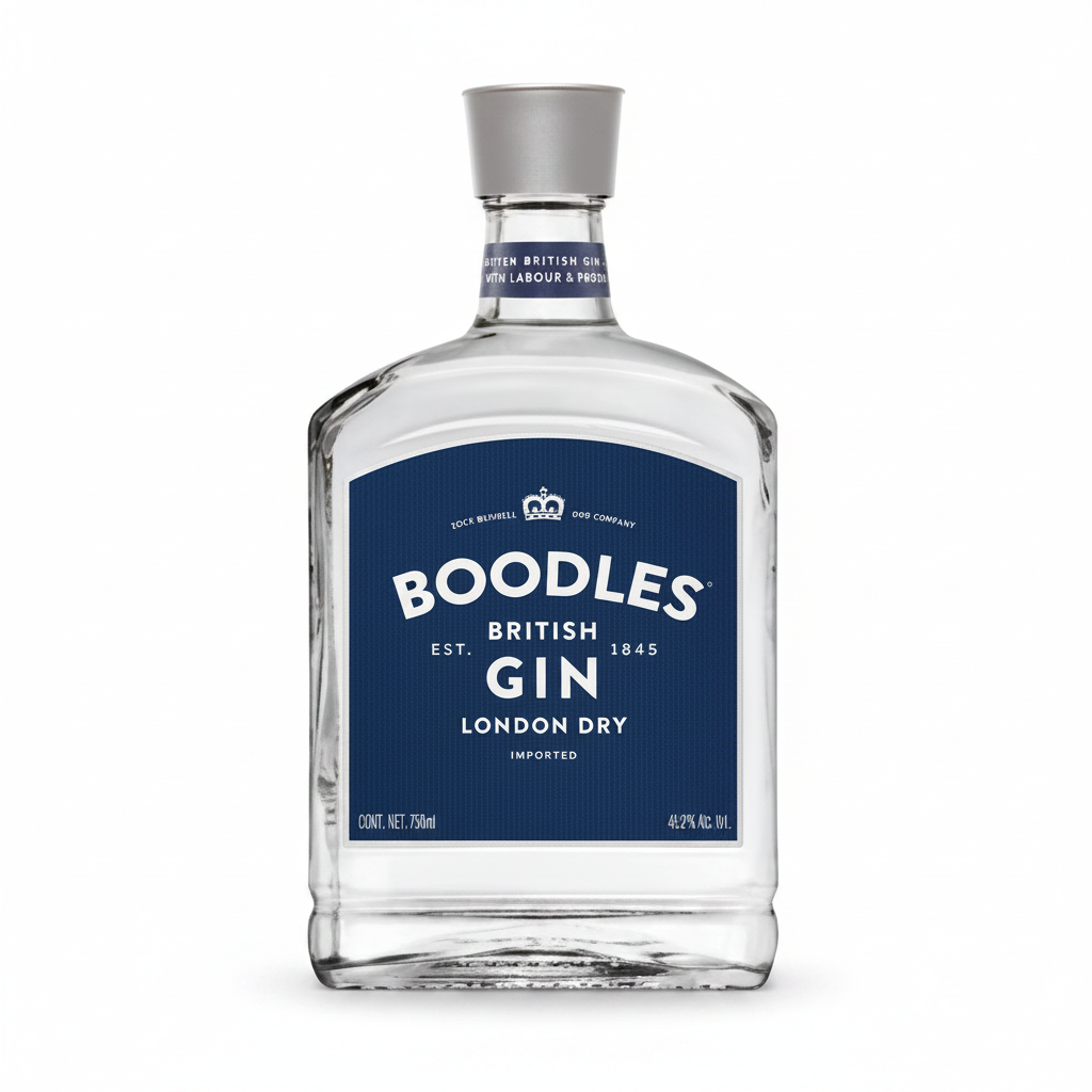Boodles Gin London Dry 750ml British Gin