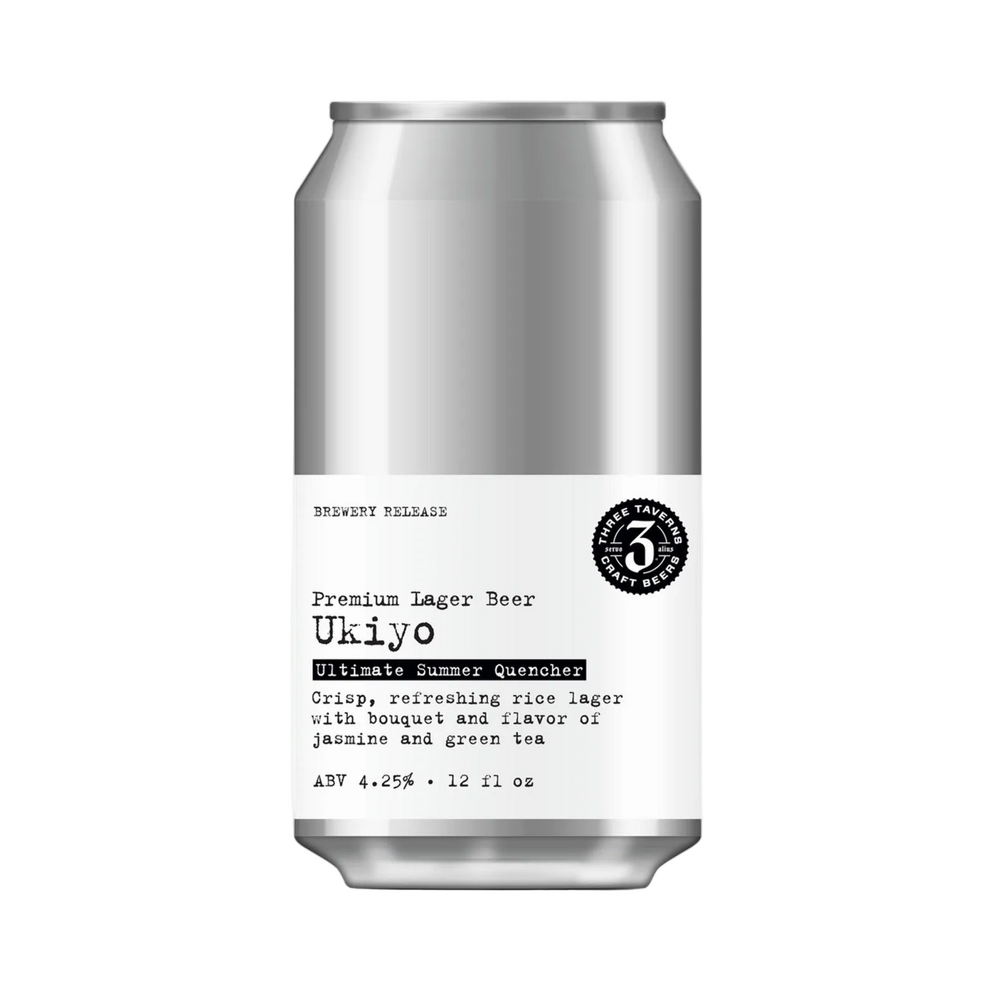 3T Ukiyo Lager 6pk Cans Three Taverns 6pk Cans