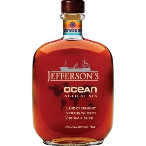 Jefferson Ocean Bourbon 750ml 750ml Aged at Sea Bourbon
