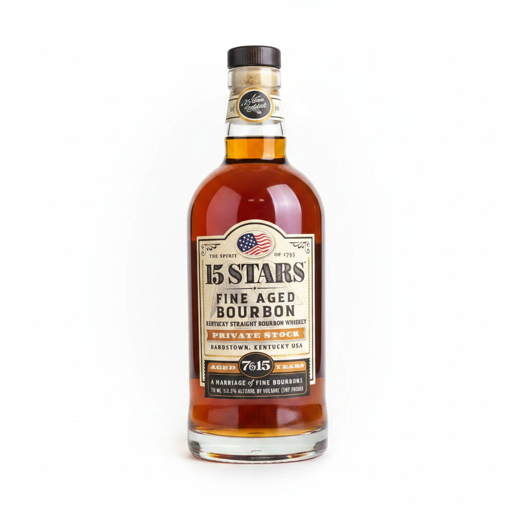 15 Star aged 7 & 15yr Prvt St Private Stock Bourbon