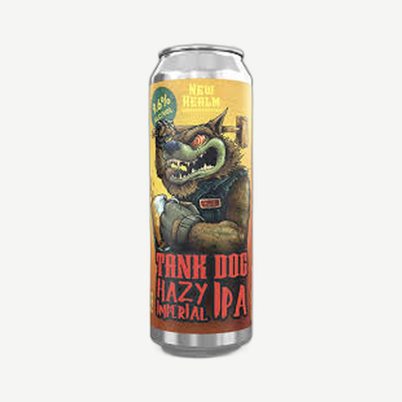 New Realm Tank Dog Hazy DIPA 19.2oz Can Singles