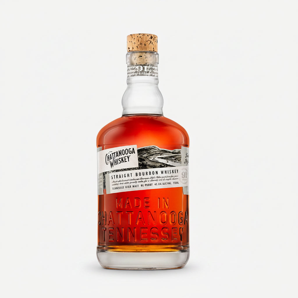 Chattanooga Bourbon 750ml 750ml Straight Bourbon 91p