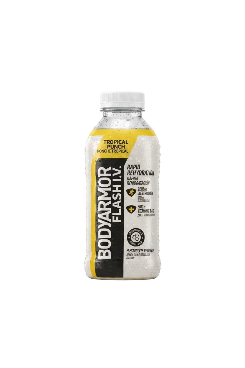 BA Flash IV Tropical 20oz Body Armor Rapid Rehydration