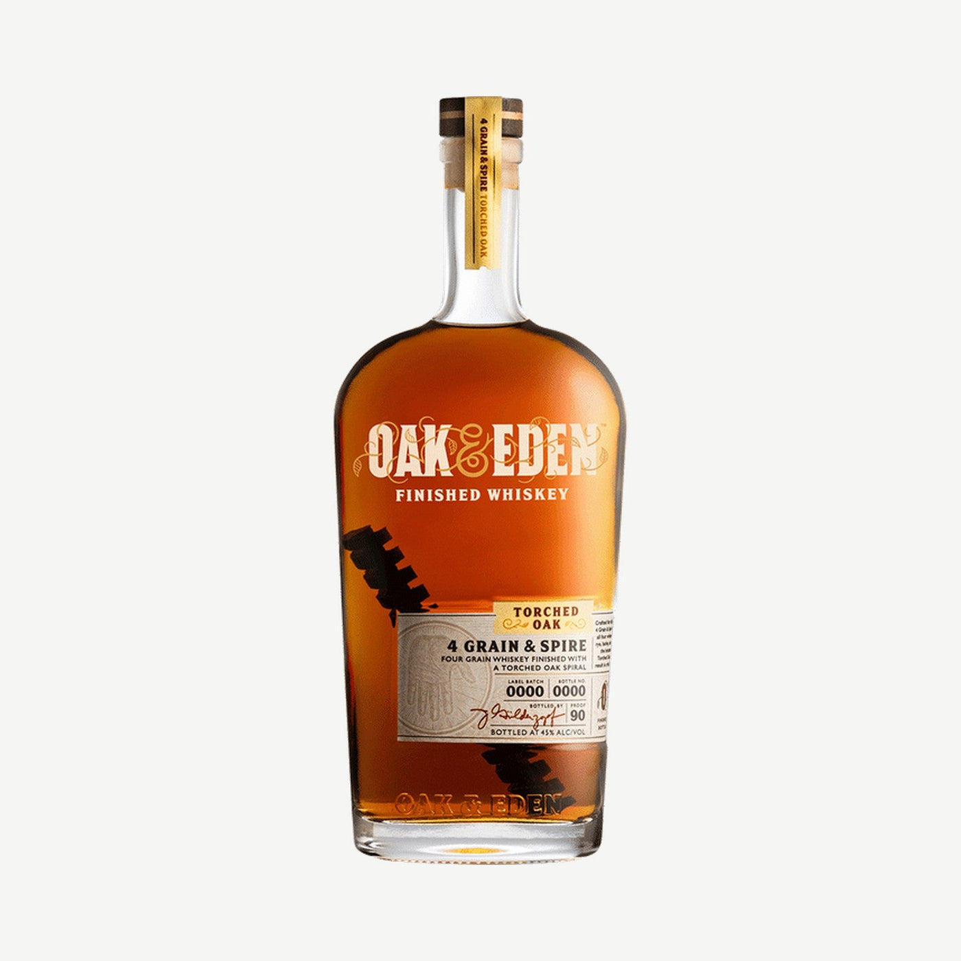 Oak & Eden 4 Grain Trchd Oak 4 Grain & Spire Torched Oak