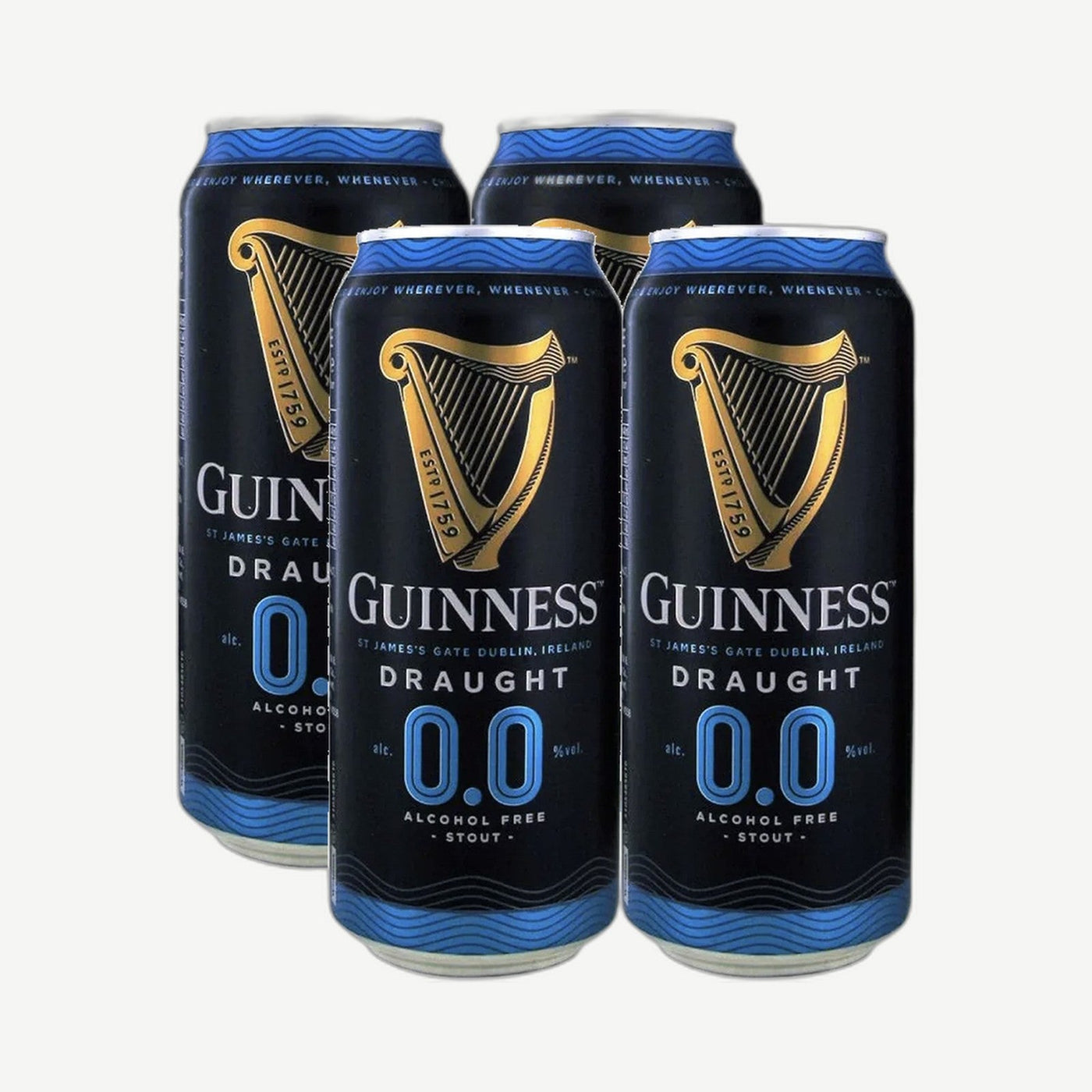 Guinness NA Draught 4pk Cans 4pk Cans Non Alcoholic Beer