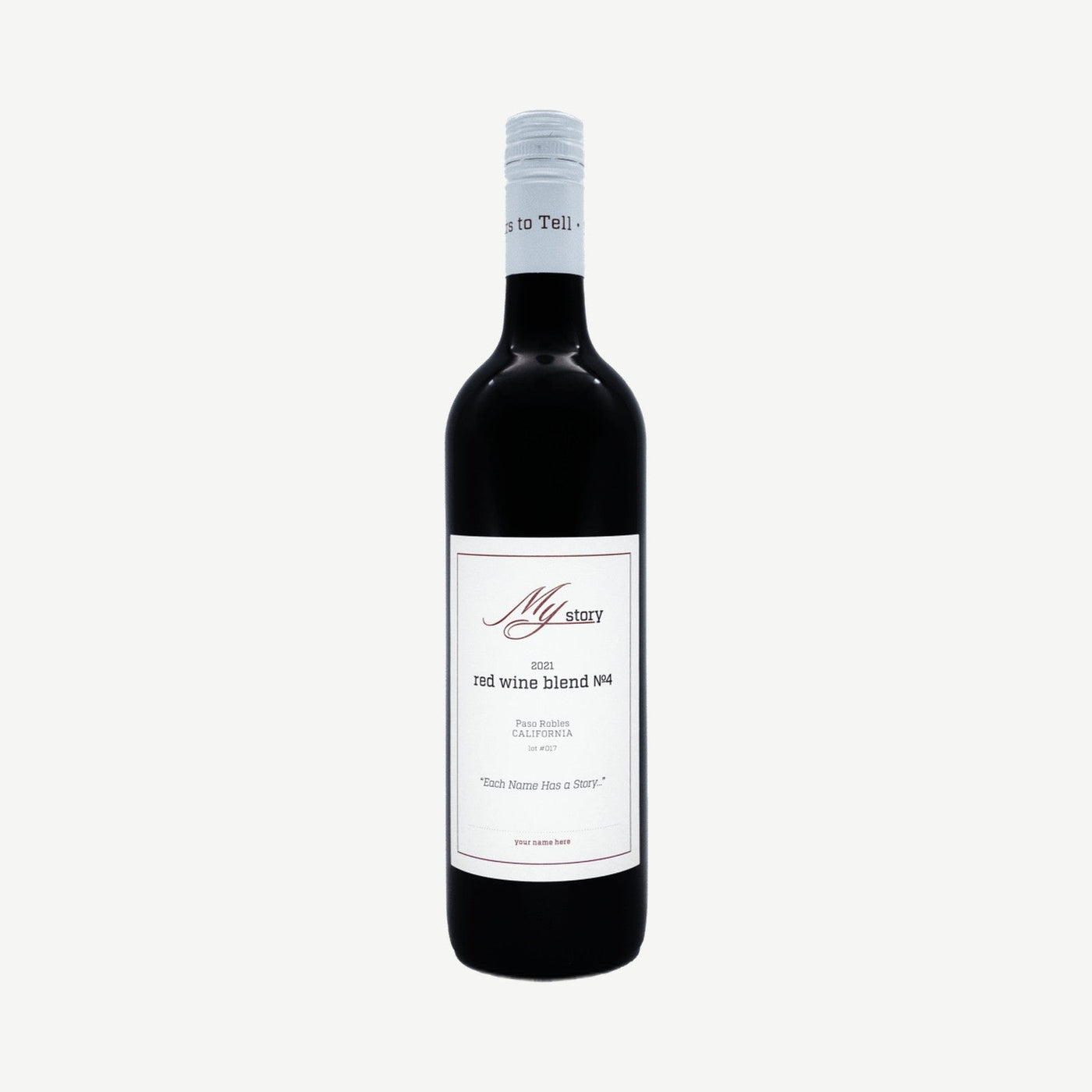 My Story Red Wine Blend no.2/3 750ml 2018