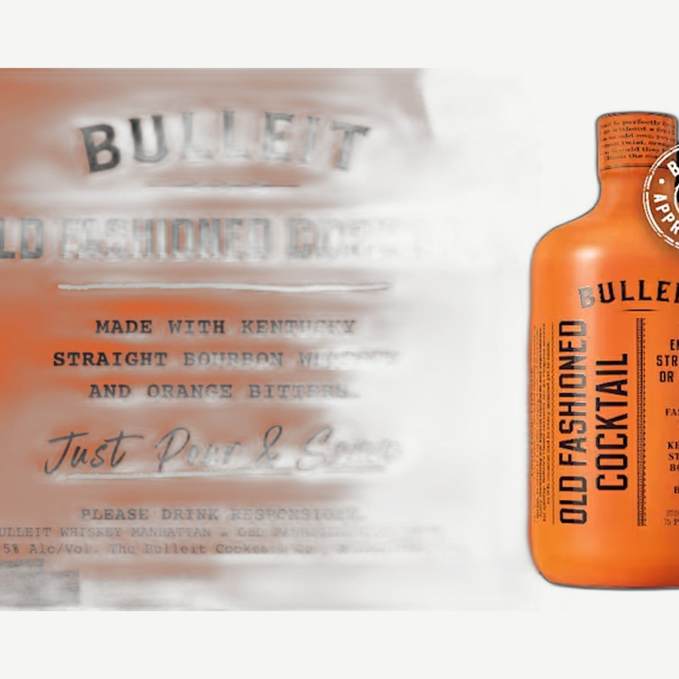 Bulleit Old Fashioned Cocktail 750ml