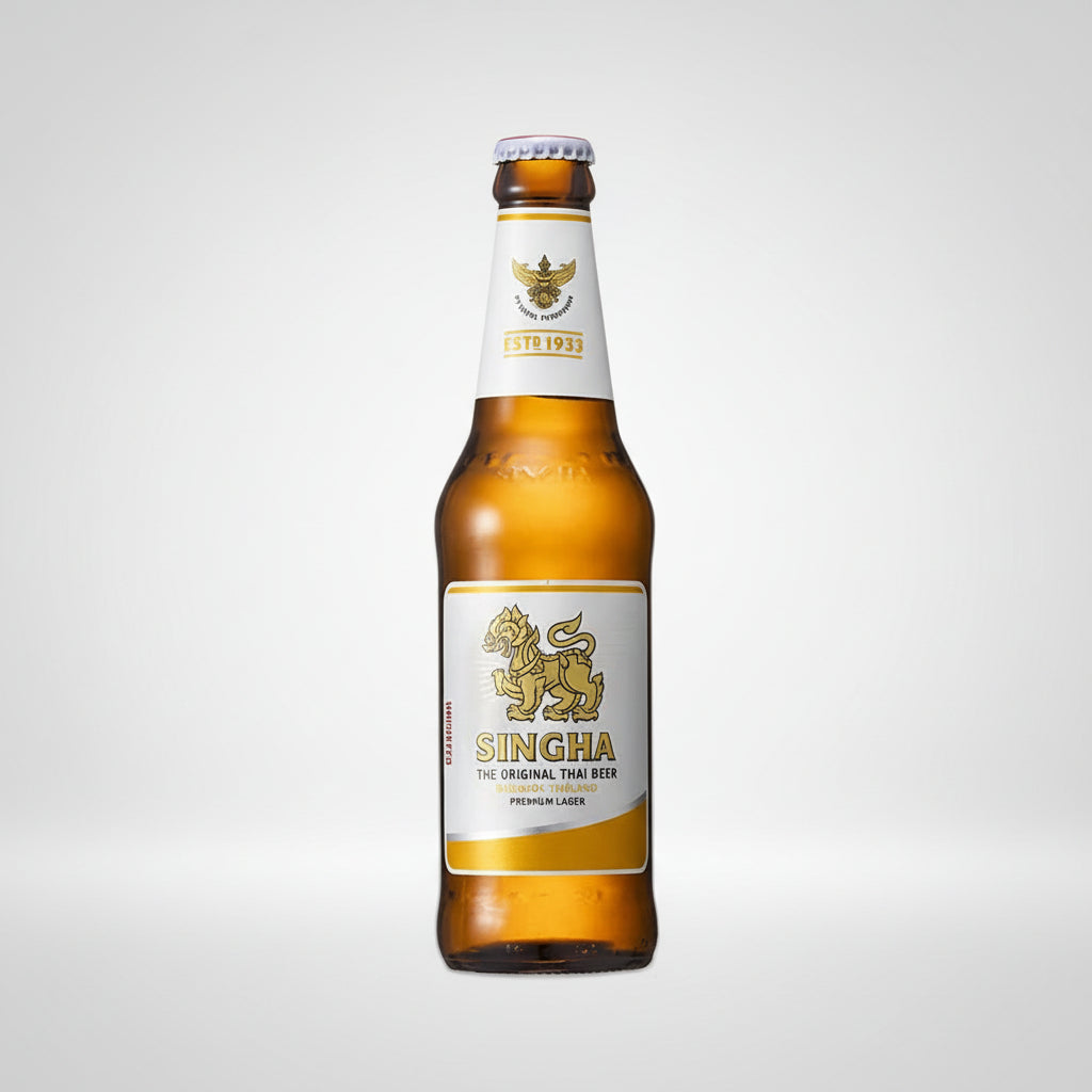Singha Thai Beer 6pk Bottles