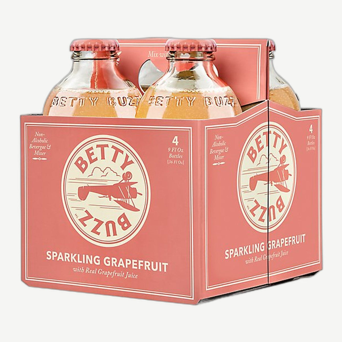 BB Meyer Sparkling Grapefruit Betty Buzz 4pk 9oz Bottles