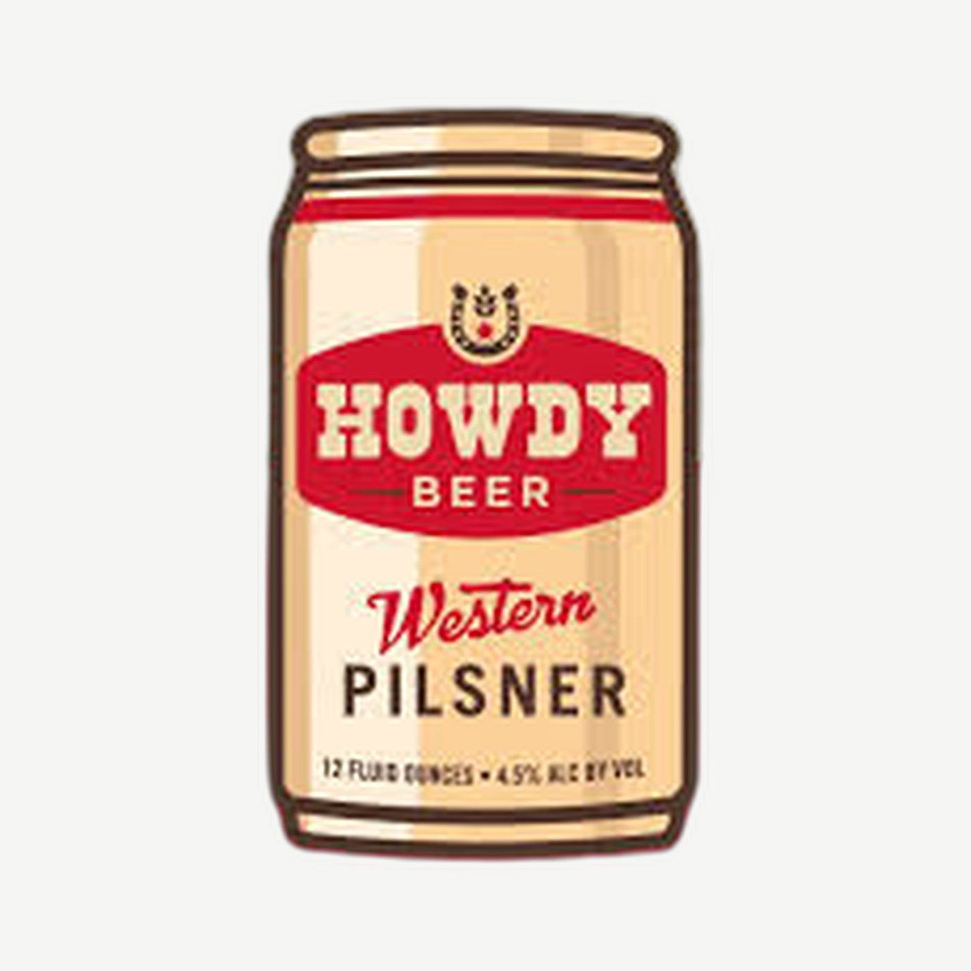 Howdy Beer Western Pilsner 6pk