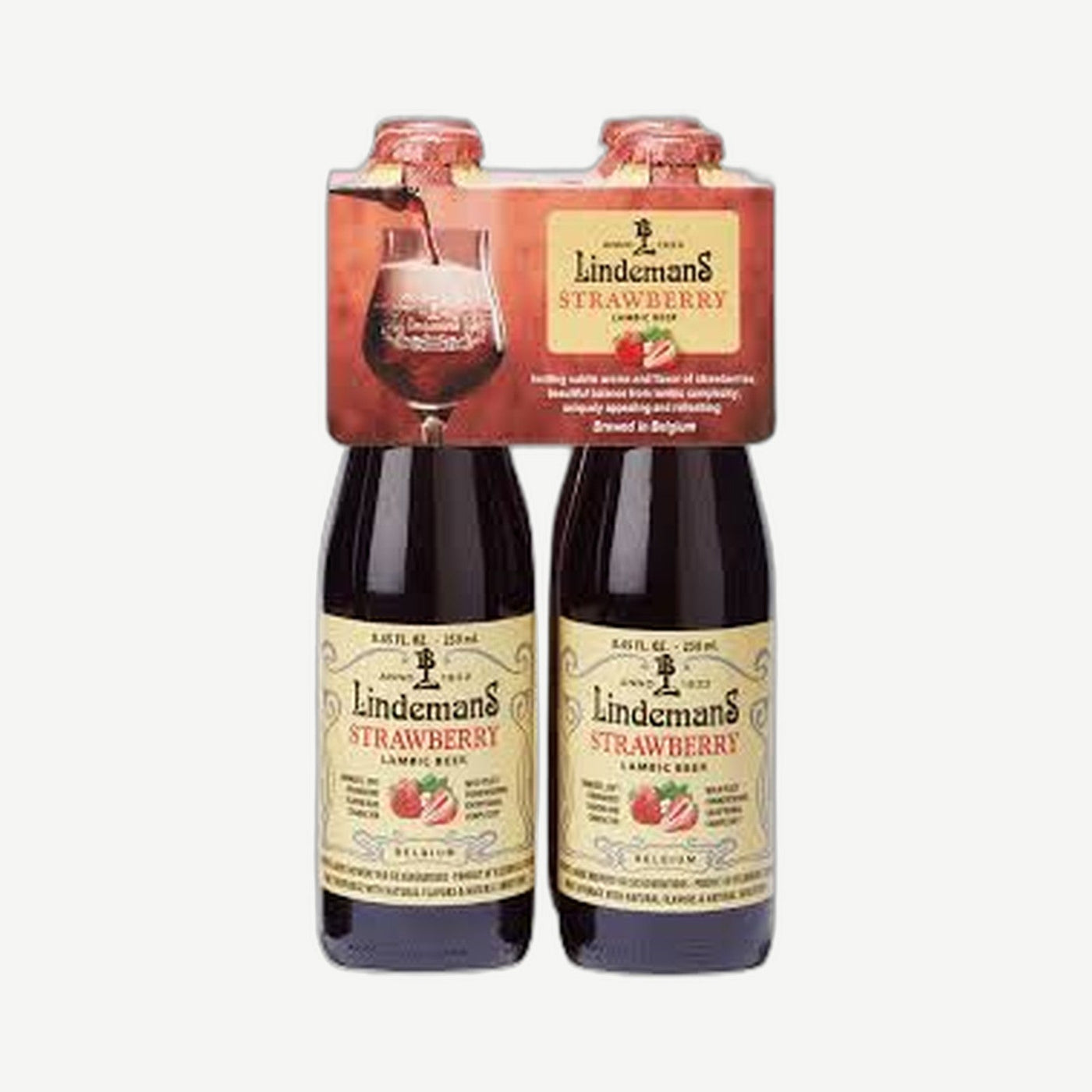 Lindemans Strawberry 4pk 4pk Lambic Beer