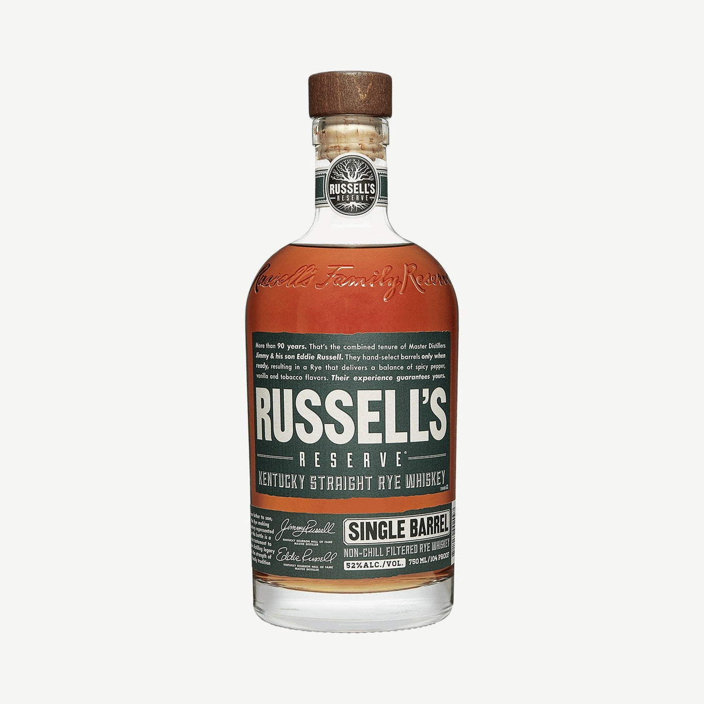 Russells Reserve SB Rye 750ml 750ml Single Barrel Rye
