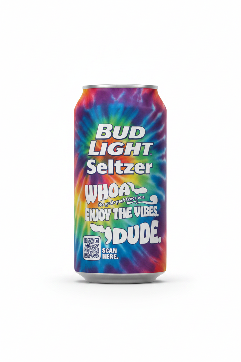 Bud Light Seltzer Tie Dye 12pk Variety Pack