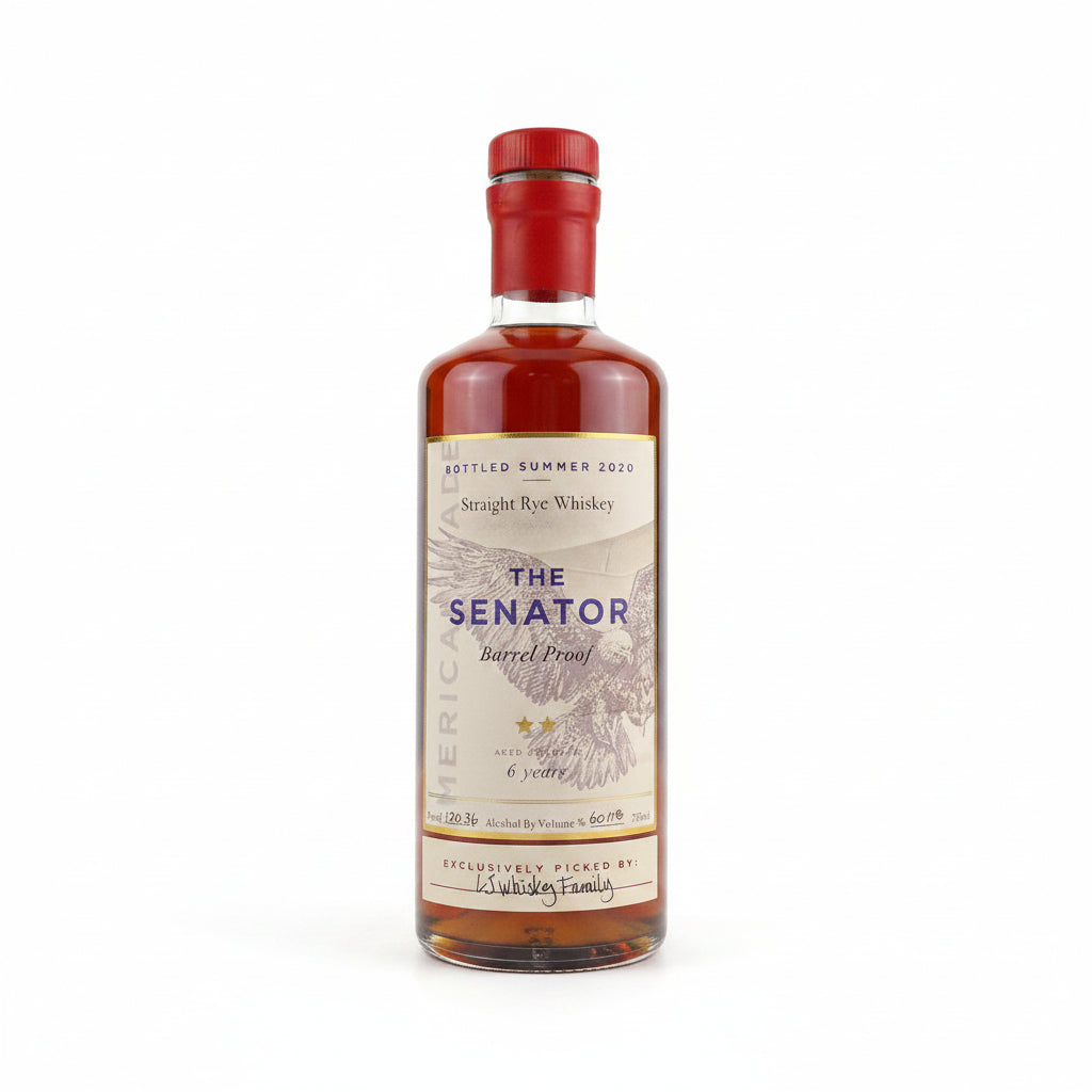 The Senator BP Straight Rye Barrel Proof Straight Rye Whiskey