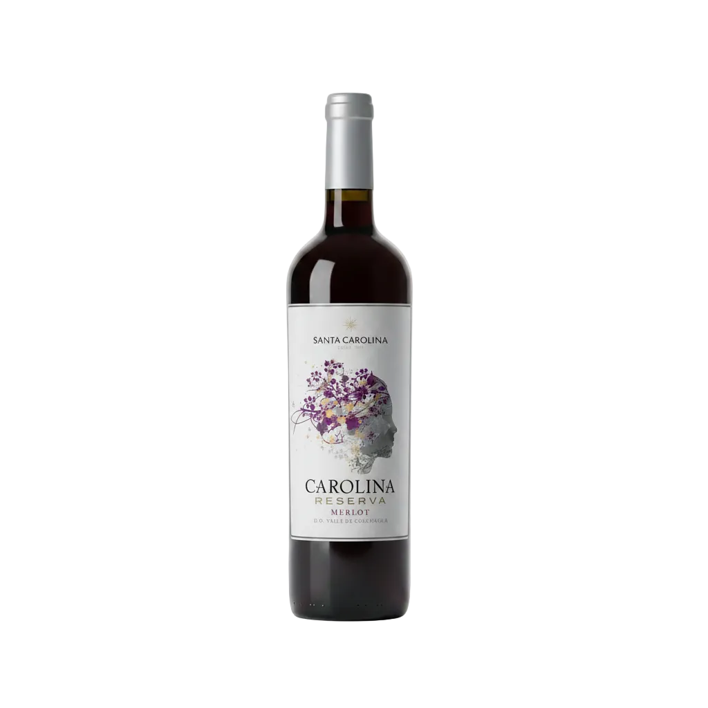 S Carolina Reserva Merlot 21 750ml Santa Carolina Chile 2021