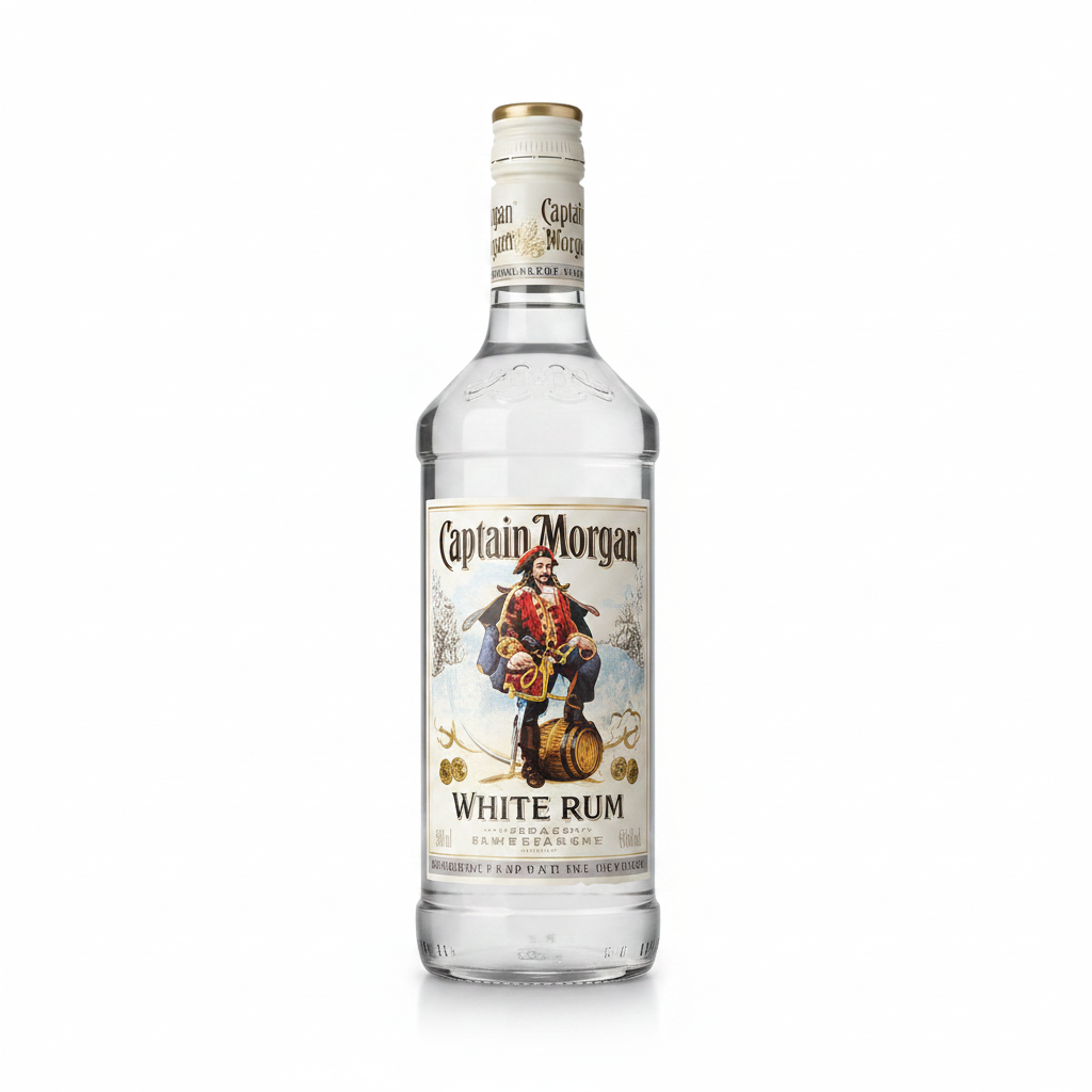 Captain Morgan White Rum 80p 750ml