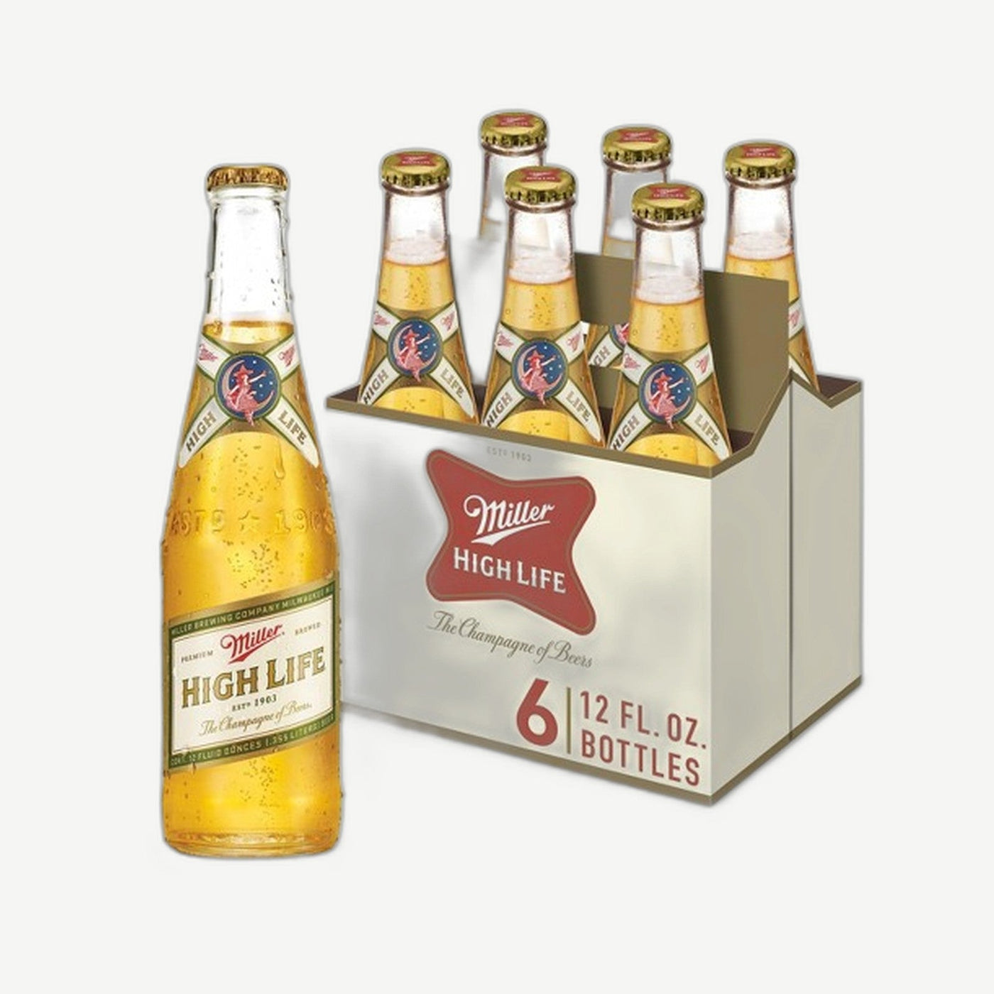 Miller High Life 12pk Bottles 12pk Bottles