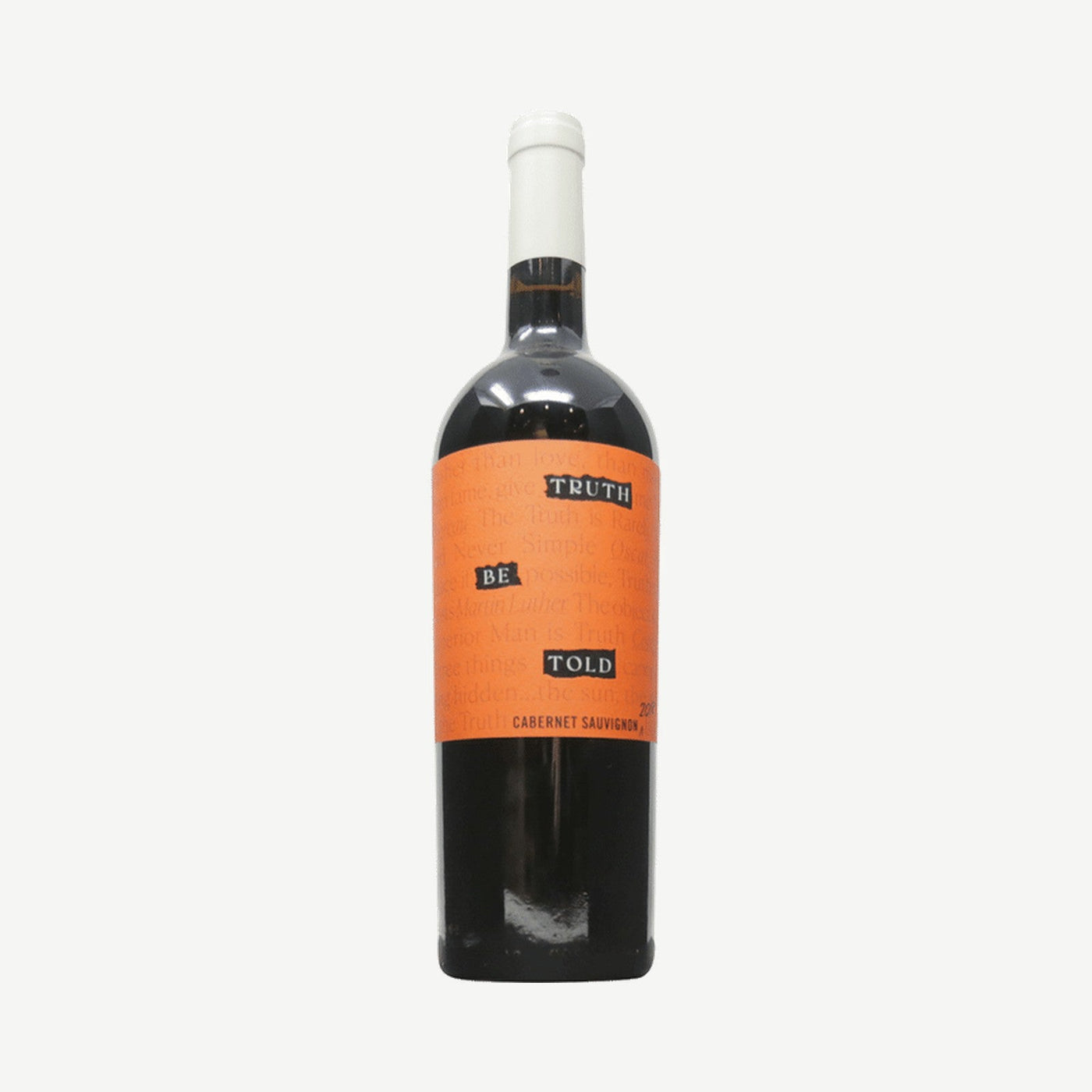 Truth Be Told Cabernet Savu 19 750ml Cabernet Sauvignon Washington Wine
