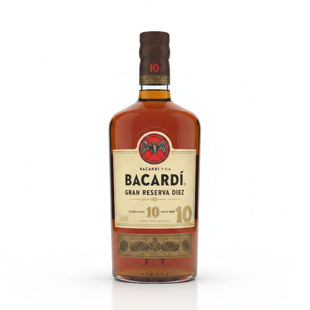 Bacardi Gran Reserva Diez Rum 750ml