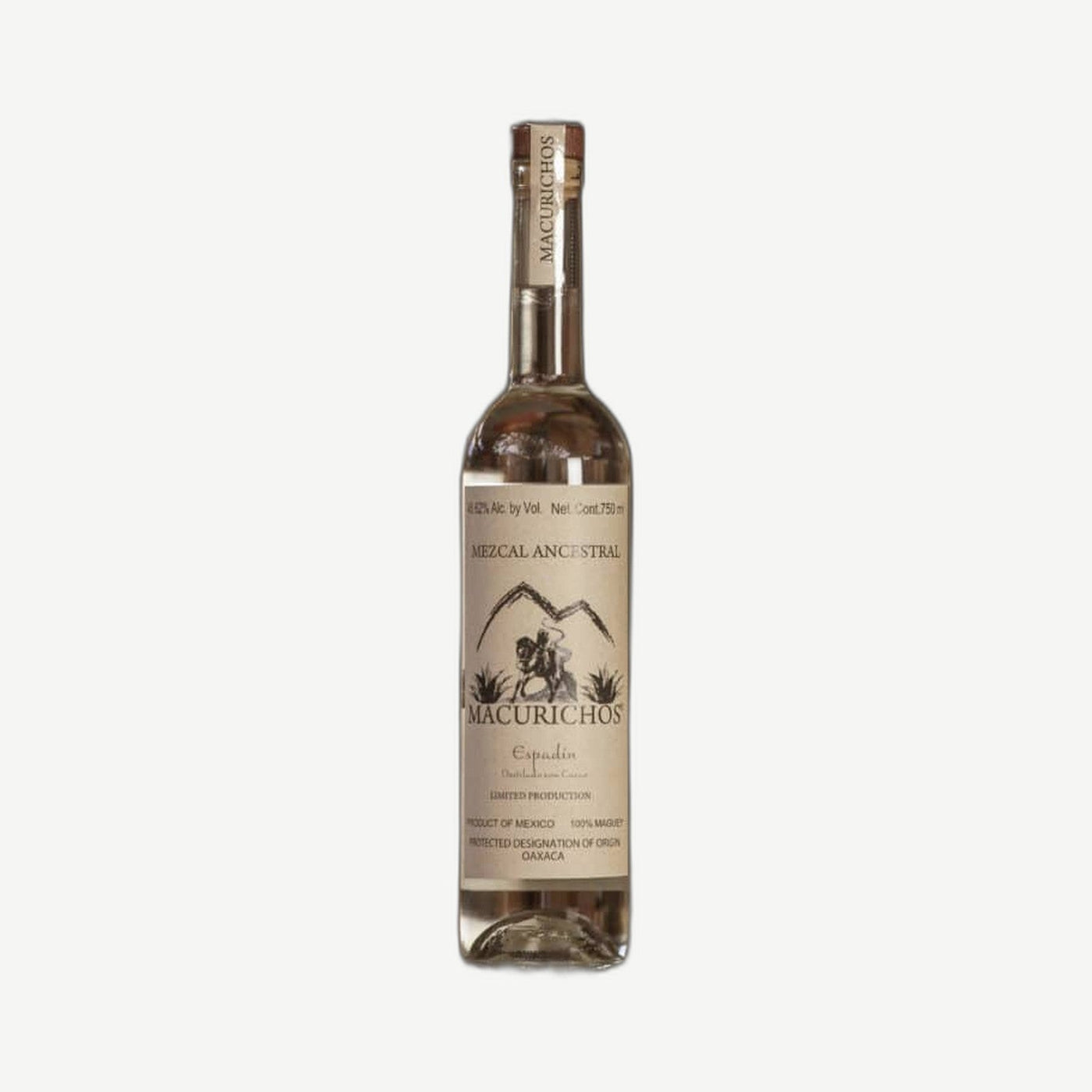 Macurichos Mezcal Espadin 750 Destilado con Cacao 750ml