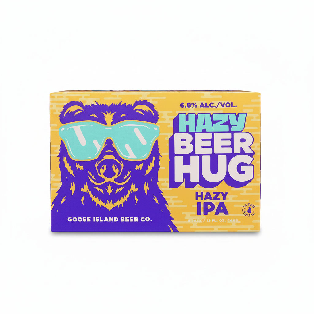 Goose Island Hazy Beer Hug 19.2oz Can