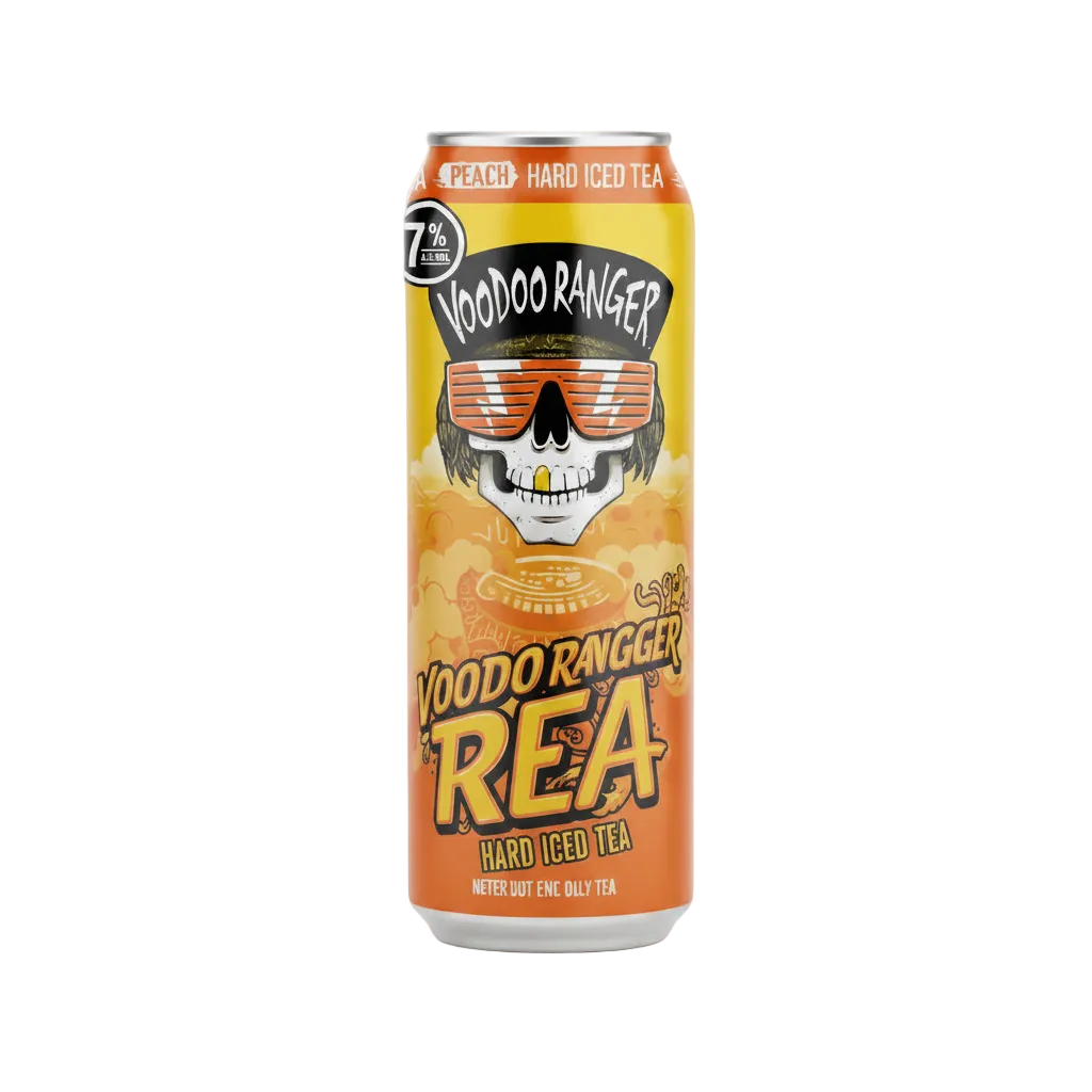 New Belgium VR Hard Tea Peach Hardcharged Tea Peach 7% abv