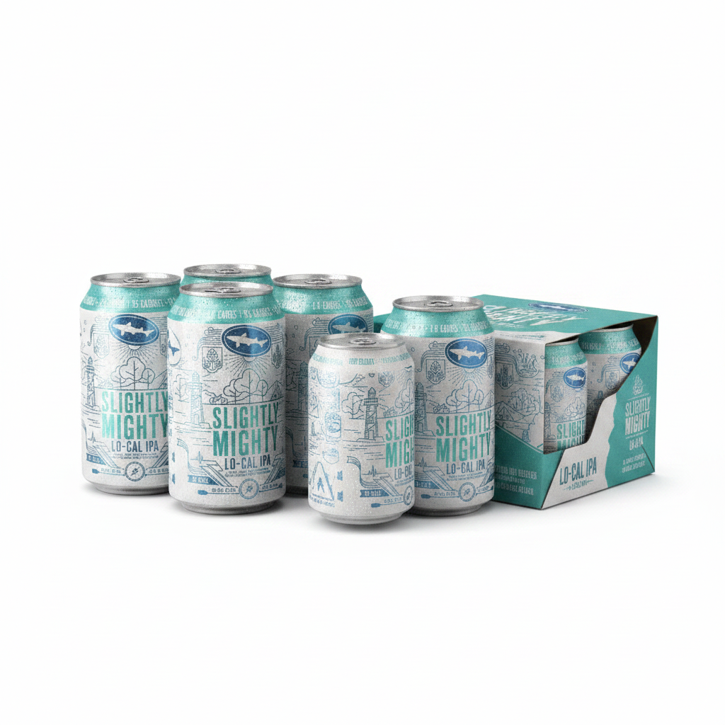 DFH Slightly Mighty Ipa 6pk 6pk Cans Dog Fish Head