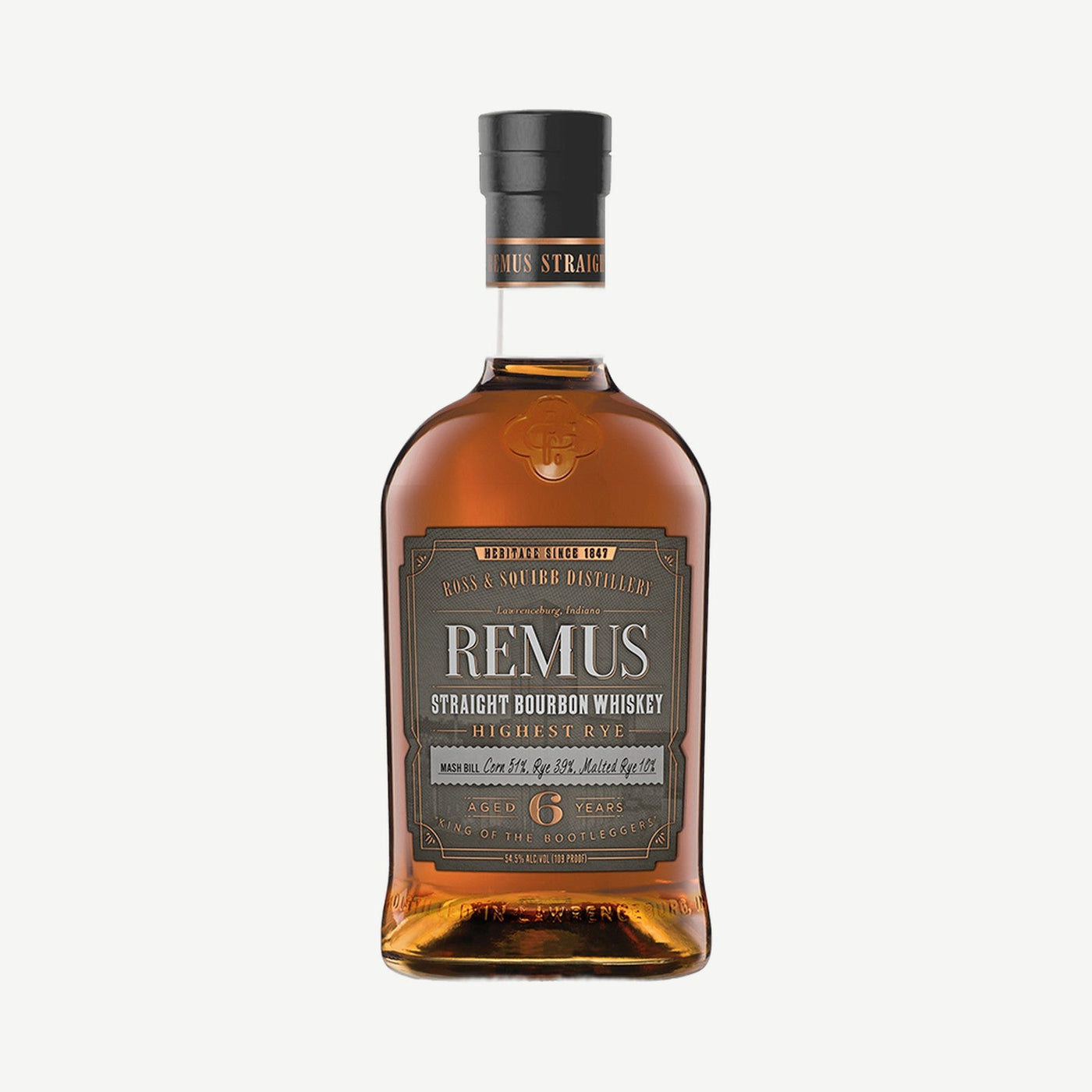 Remus Highest Rye Straight Bbn Aged 6 Years MGP Juice