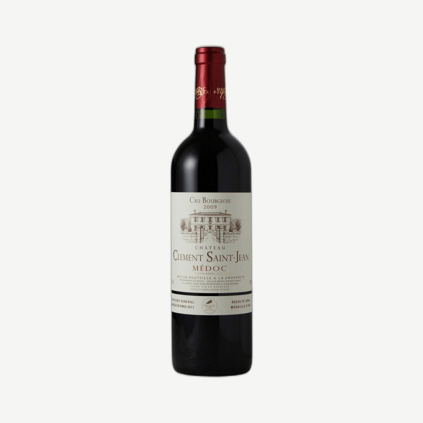 Chateau Clement Saint Jean 16 Bordeaux Red Wine France 2016