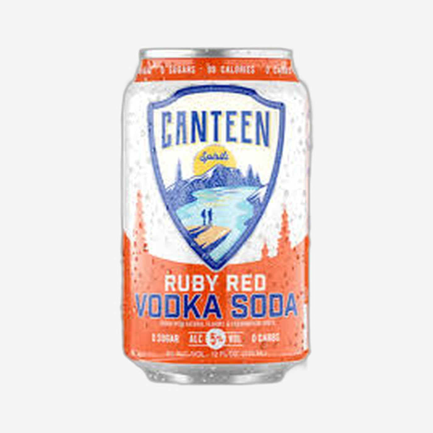 Canteen RTD Ruby Red Vdka Soda 4pk Ruby Red Vodka Soda