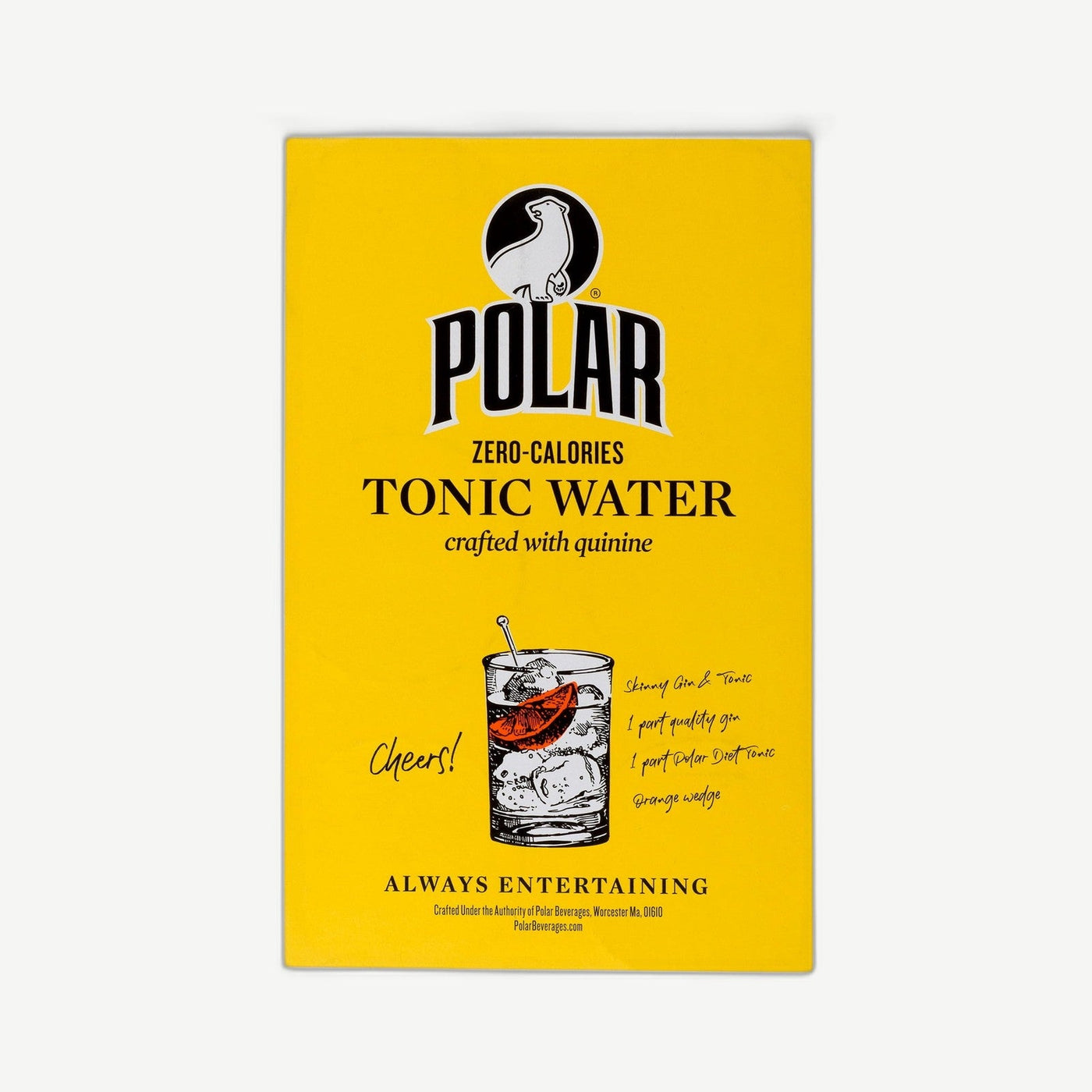 Polar Diet Tonic Water 1L