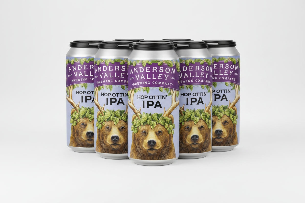 AVBC Hop Ottin IPA 6pk 12oz Anderson Valley beer company